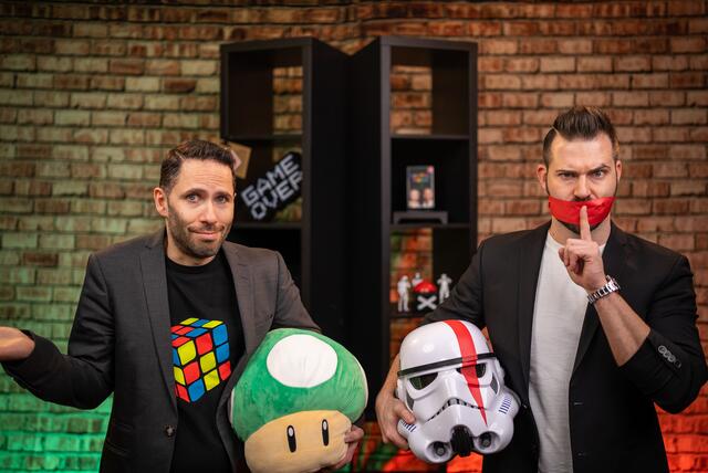 Philipp Tawfik und Christoph Kulmer: Super Mario Digital Magic online. | Foto: privat