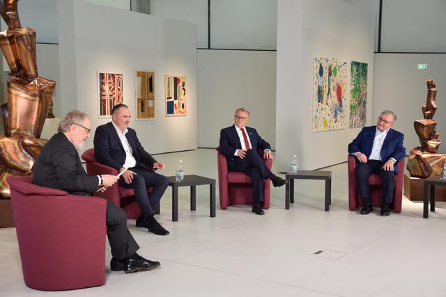 Die vier SPÖ-Granden sprachen über die Erfolgsgeschichte des Burgenlandes