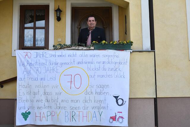 Franz Satzinger aus Raschala feierte Geburtstag. | Foto: Satzinger