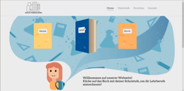 Moderne multimedia Webseite für Lehrberufe Teil 1