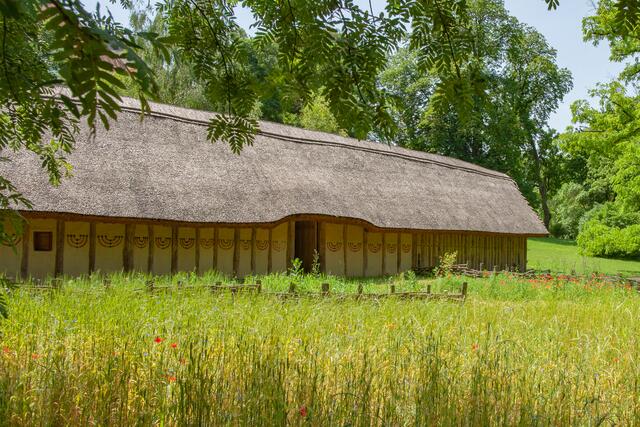 Das archäologische Freigelände in Asparn an der Zaya | Foto: Atelier Olschinsky
