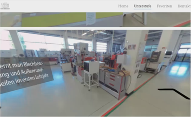 Moderne multimedia Webseite für Lehrberufe 2