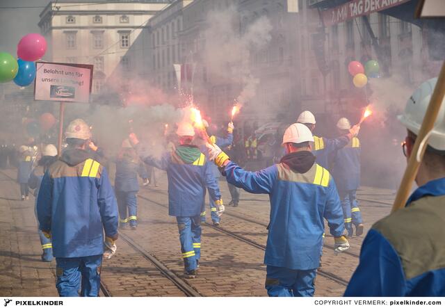 Nächstes Jahr soll es aber wieder einen Maiaufmarsch geben. | Foto: Pixelkinder