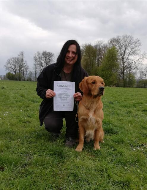 Astrid Haslinger und "Chester" von der Hundeschule Kremstal in Wartberg. | Foto: Hundeschule Kremstal