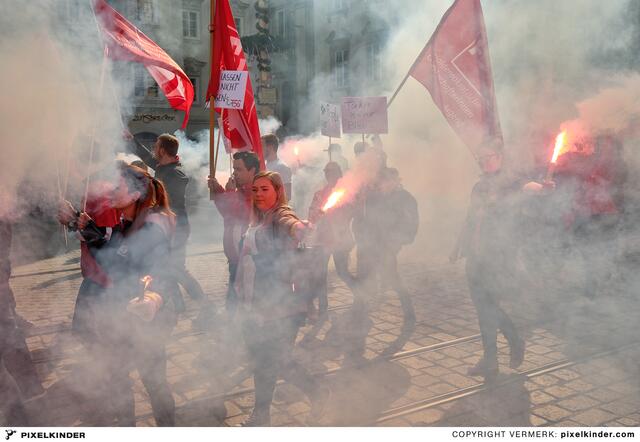 2022 will die SPÖ wieder in "alter Stärke" auf die Straße gehen. | Foto: Pixelkinder