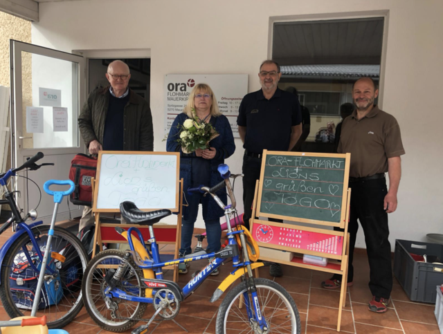 Lions Club Mattigtal und ORA Flohmarkt Mauerkirchen helfen Sachspenden