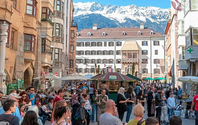 Ein Altstadt-Bild aus vergangenen Tagen. Mit 19. Mai gib es die ersten Schritte zur Rückkehr ins gesellige Leben.