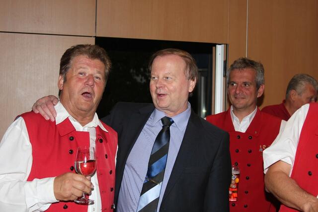 Benno Hofer (l.) und Alfred Hartl werden sicher feiern.