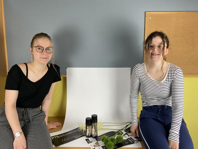Katharina Jung und Lina Weidinger  | Foto: PTS Aigen-Schlägl