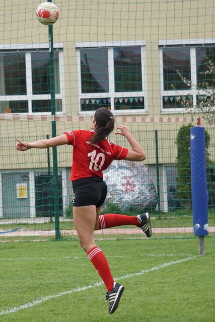 ASKÖ Seekirchens Damenfaustball-Team startet souverän mit zwei Siegen in die neue Saison. | Foto: ASKÖ Seekirchen