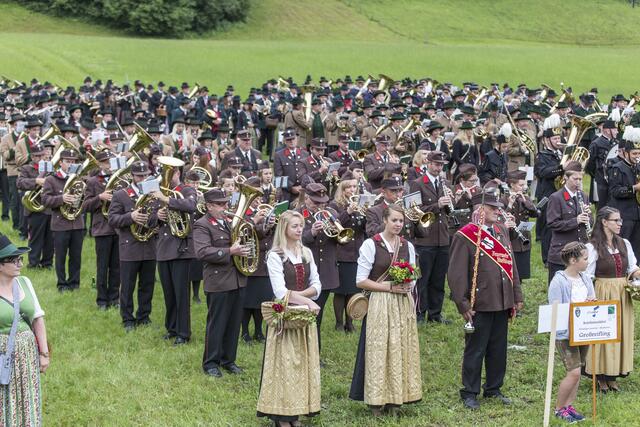 Solche Bilder waren 2017 nicht nur erlaubt, sondern auch ausdrücklich erwünscht. Damals fand das Bezirksmusikfest in Großreifling statt. | Foto: KK