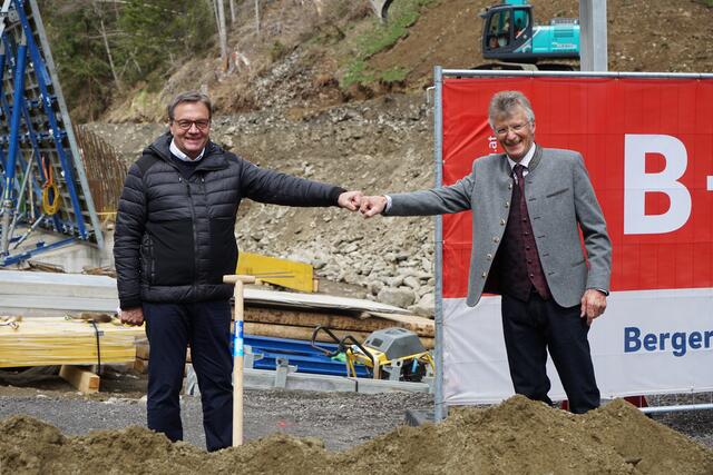 LH Günther Platter und Bürgermeister Vitus Monitzer | Foto: Gabi Innerhofer