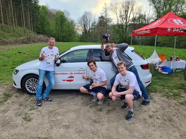 1. Mai, 13 Uhr: Die Challenge kann nun losgehen. | Foto: privat
