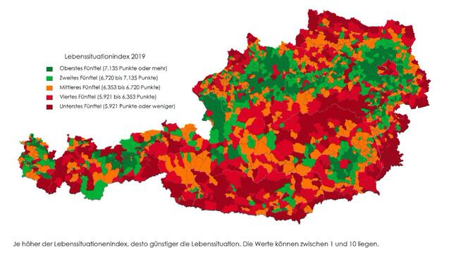 Wifo-Lebenssituationsindex 2019 | Foto: Wifo