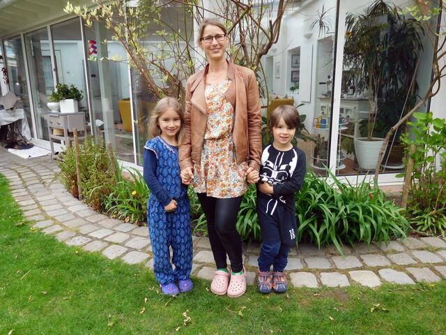 Laura Wanderer plant einen baldigen Friseurbesuch mit Sohn Paul.