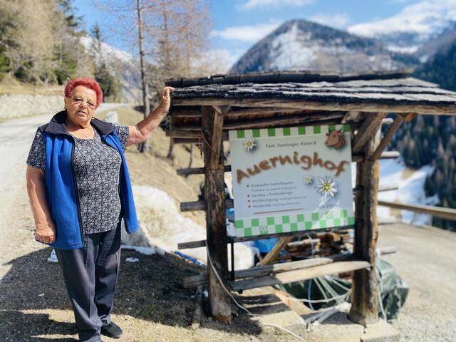 Emma Suntinger aus dem Astental