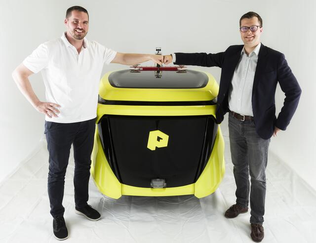 CEO Franz Plasonig (l.) übergab mit 1. Mai bei Pixelrunner an Philipp Heindl.