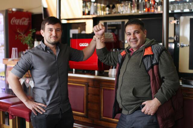 Oliver Zinner möchte seinen Freund Recai wieder lachen sehen und startete eine Facebook-Spendenaktion, um das "Camillo" zu pushen. | Foto: Patricia Hillinger