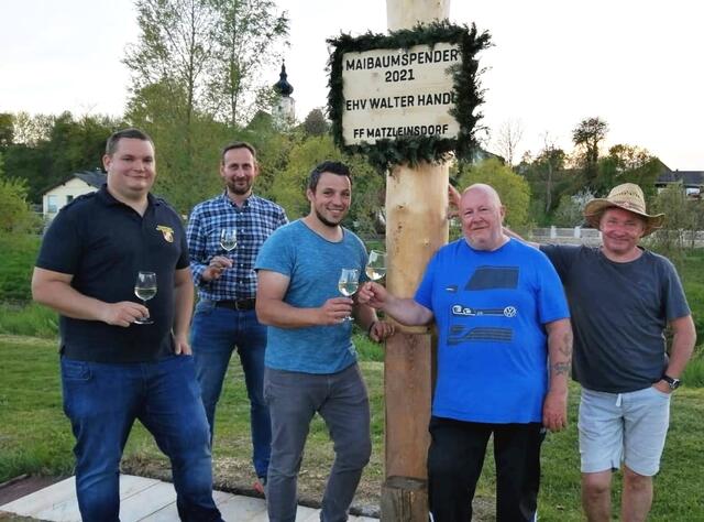 Christian Roitner, Stefan Köninger, Thomas Höfer, Walter Handl und Harald Riedl | Foto: Handl