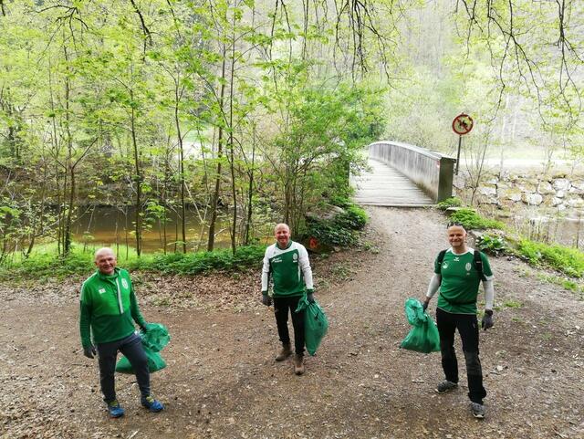 Das runde Leder rollt noch nicht, doch die Kicker der Askö Steinbach Schwertberg sind dennoch nicht untätig. | Foto: Askö Steinbach Schwertberg