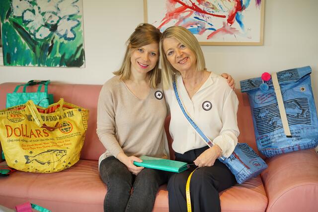 Die Mutter-Tochter-Beziehung ist immer etwas Besonderes. Im Geschäftsleben umso mehr. Im Bild (v.l.): Sissy und Isolde Voglwe