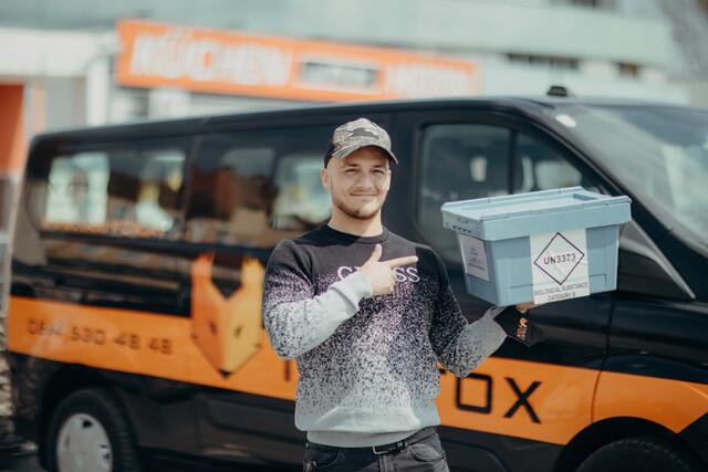 Unternehmer Ludwig Kierberger ist stolz auf sein Taxi-Unternehmen.  | Foto: BBNÖ/Androsevic