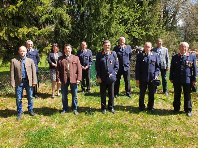 Die Feuerwehrführung in Guttaring wurde gewählt. | Foto: FF Guttaring