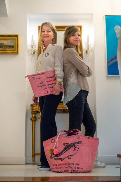 Im Duo doppelt stark: Isolde und Sissy Vogler (v.l.).