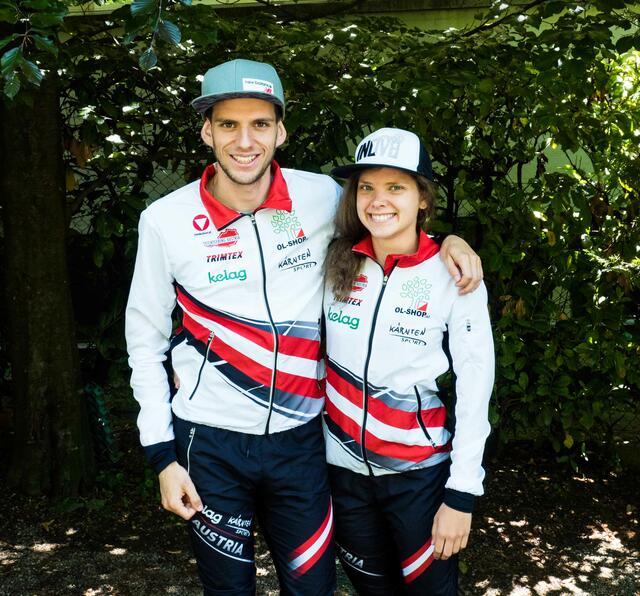 Die Orientierungsläufer Matthias Reiner und Carina Polzer haben sich für die EM in der Schweiz qualifizieren.  | Foto: KOLV