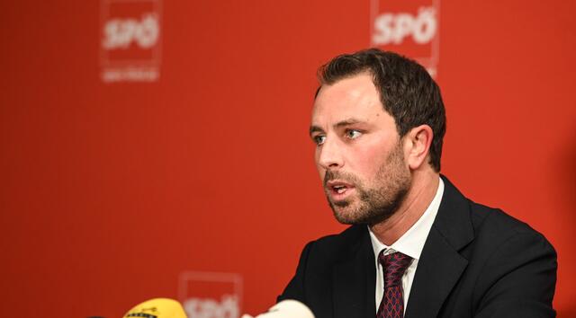 Will die SPÖ in den Landtagswahlkampf führen: SPÖ-Chef Georg Dornauer. | Foto: zeitungsfoto.at/Liebl