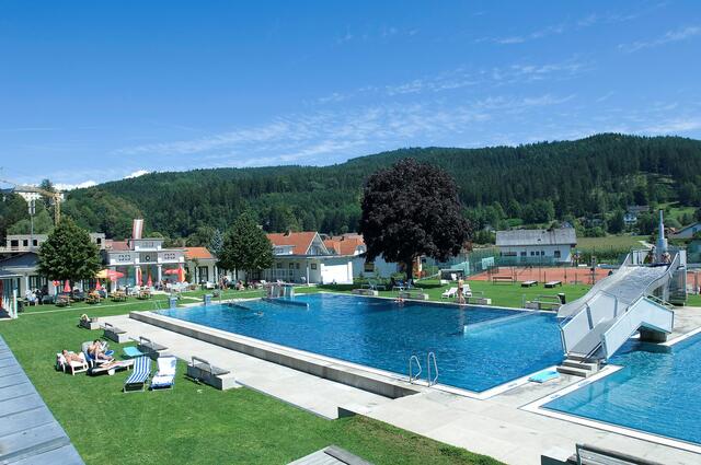 Das Freibad in Bleiburg startet mit neuen Pächtern in die Sommersaison. | Foto: Privat