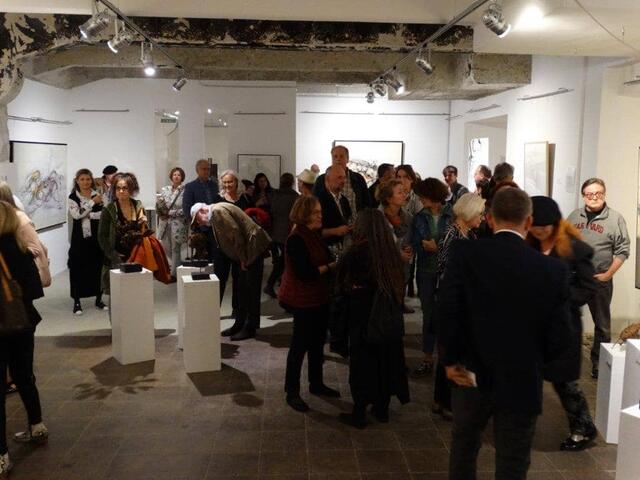 Vor der Corona-Pandemie war der Andrang in der Domenig-Galerie groß.