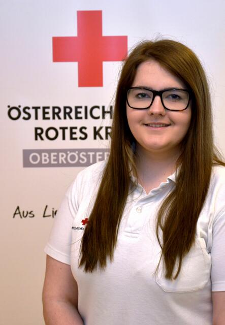 Im Einsatz für das Rote Kreuz in Haag am Hausruck: Elisabeth Mayrhuber. | Foto: Stockinger