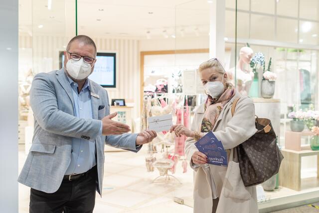 Pia Basic, Intimissimi City Arkaden. | Foto: Klagenfurt Marketing
