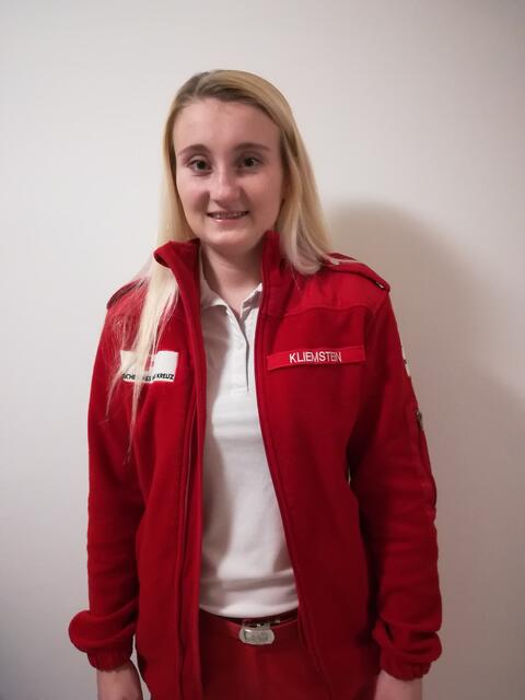 Will Kindern etwas beibringen: Sarah Kliemstein vom Roten Kreuz Grieskirchen. | Foto: Rotes Kreuz Grieskirchen