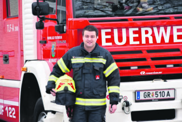 Garantiert kein Einzelkämpfer bei der Freiwilligen Feuerwehr Neumarkt: Sebastian Muska. | Foto: Muska
