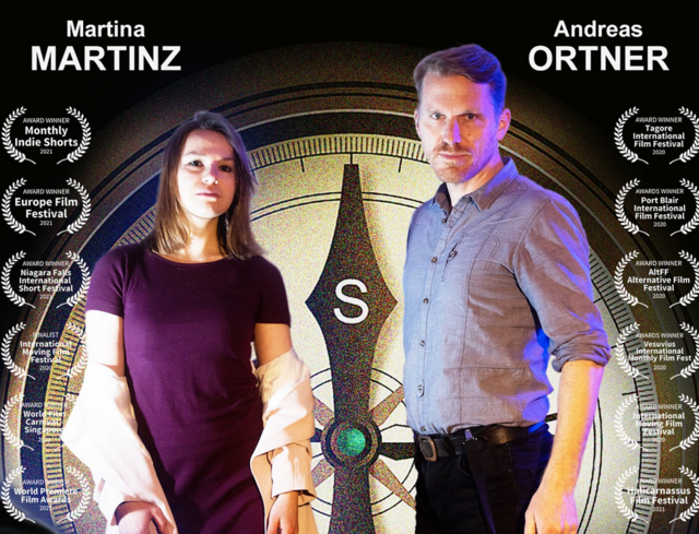 Kunst-Kurzfilm Richtungswechsel mit Martina Martinz und Andreas Ortner ist bereits vielfach ausgezeichnet.