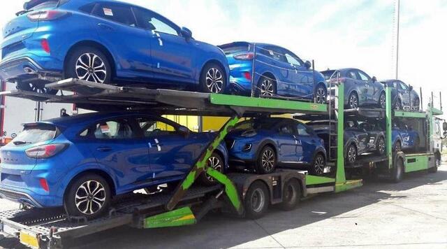 Halt für Autotransporter mit defekten Bremsen in Nickelsdorf