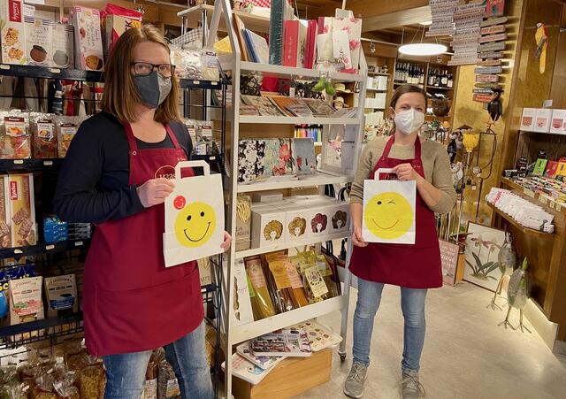 Auch bei Adolf Haas freute man sich auf viel Kundschaft. | Foto: Monika Wilfurth (4x)