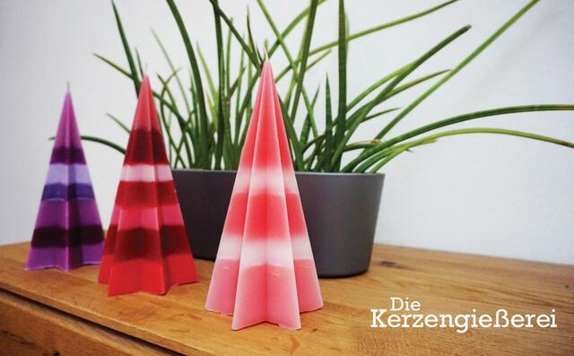 Kerzen-Unikate aus nachhaltigen Materialien.