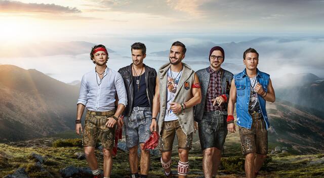 Die Mountain Crew (von links): Christoph Kneidinger (Kirchberg-Thening), Reinhard Spindelberger (Linz), Philipp Rafetseder (Linz-Pichling), Bernhard Schwaiger (Asten) und Laurids Geffke (Linz-Urfahr).