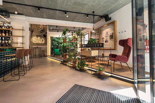 Der Neubau besticht durch sein außergewöhnliches Designkonzept. | Foto: Hotel Blü