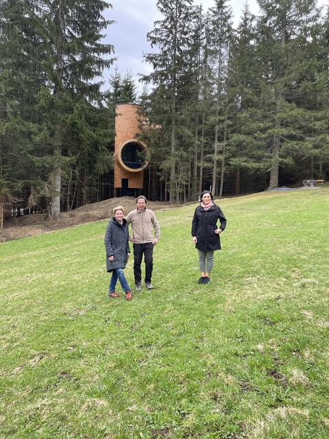 Die Reitbauers mit der Bundesministerin