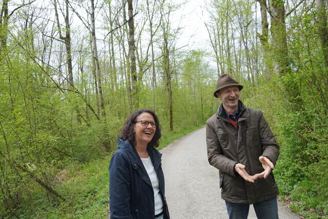 Ein Spaziergang in der Au macht gute Laune... | Foto: Gertraud Kleemayr