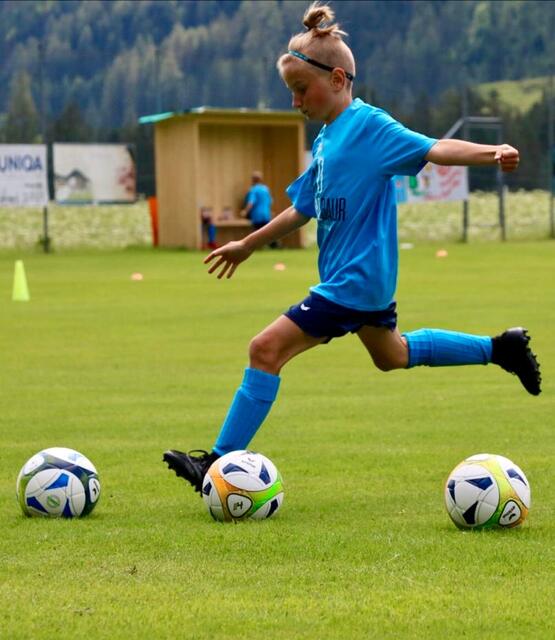 Beim Fußballcamp im Duarf kommt keine Langeweile auf