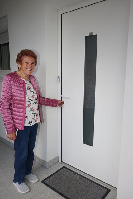 Helga Peischl hat sich ihre Wohnung schon gesichert.  | Foto: Elisabeth Kloiber
