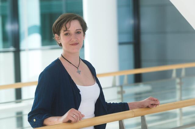 DGKP Sarah Kaspar, Gehörlosenansprechperson im Landesklinikum Wiener Neustadt. | Foto: LK WN
