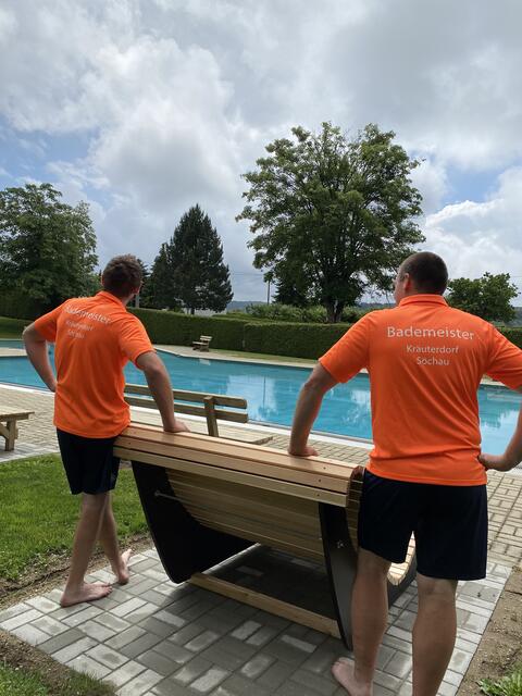 Auch im Freibad Söchau ist man für die Badesaison gut gerütstet. | Foto: Gemeinde Söchau