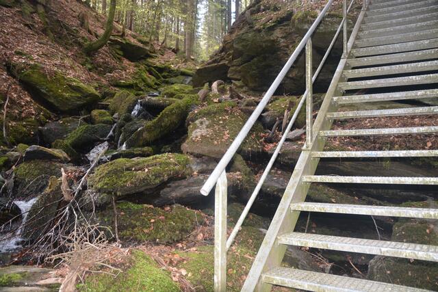 Stahltreppe