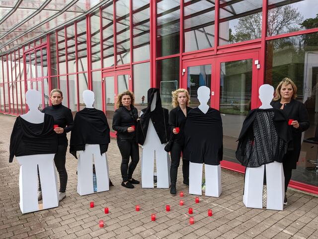 SPÖ-Frauen: Sylvia Hochmeier, Heidi Strauss, Eva-Maria Holzleitner, Silvia Huber (v.l.). | Foto: SPÖ Wels